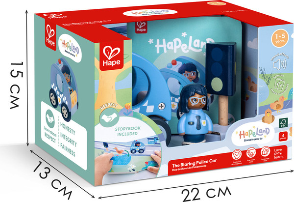 Изображение товара Развивающий игровой набор Hape Полиция / E3435_HP