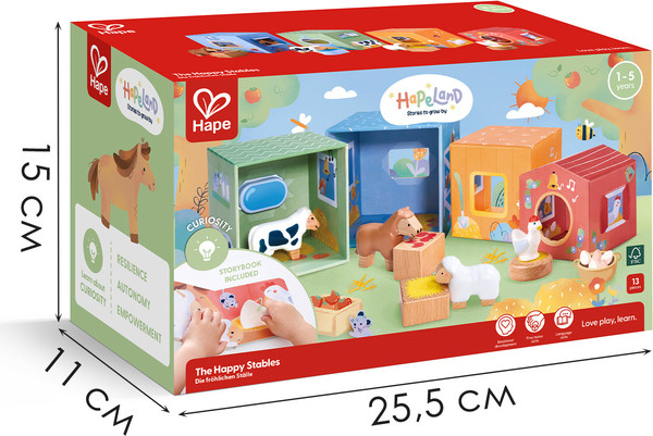 Изображение товара Развивающий игровой набор Hape Веселая Ферма / E3437_HP