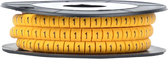 Изображение товара Маркер кабельный EKF PROxima plc-KM-2.5-1 (1000шт)