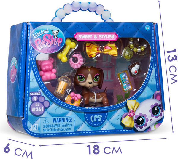 Изображение товара Игровой набор Hasbro Littlest Pet Shop Такса / 00702_LPS