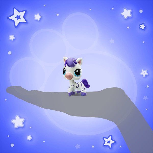 Изображение товара Игровой набор Hasbro Littlest Pet Shop Пара друзей Модные полосочки / 00709_LPS