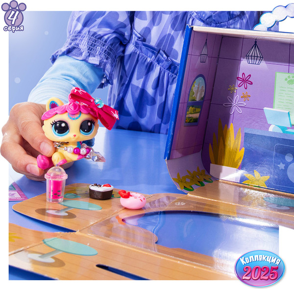 Изображение товара Игровой набор Hasbro Littlest Pet Shop Кошка Рэгдолл / 00714_LPS