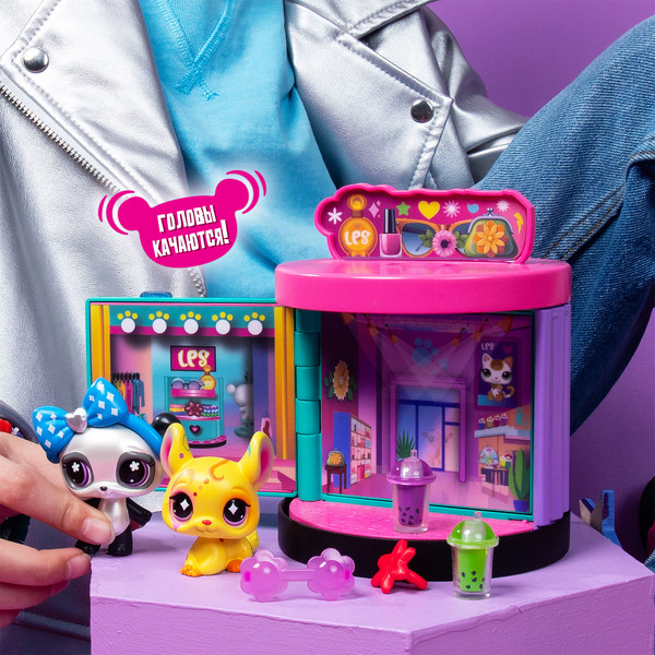 Изображение товара Игровой набор Hasbro Littlest Pet Shop Сюжет Станция Стиля / 00722_LPS