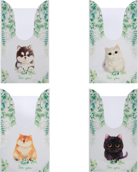 Изображение товара Набор пакетов подарочных Meshu Cute pets / MS_66867 (36шт)