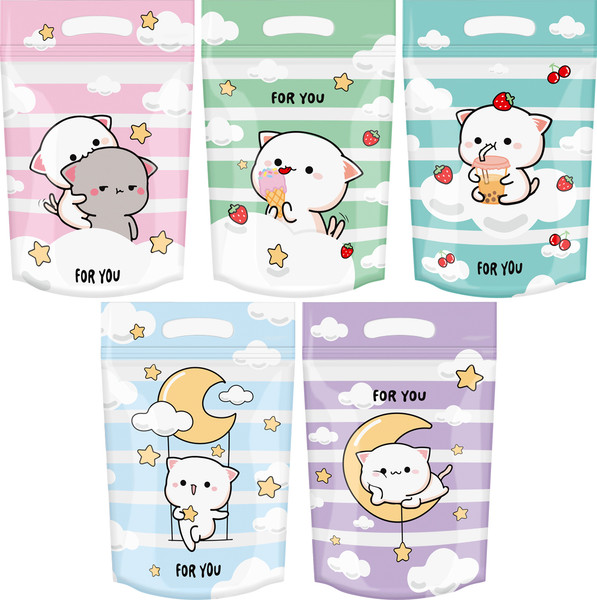 Изображение товара Набор пакетов подарочных Meshu Cloud cat / MS_66870 (35шт)