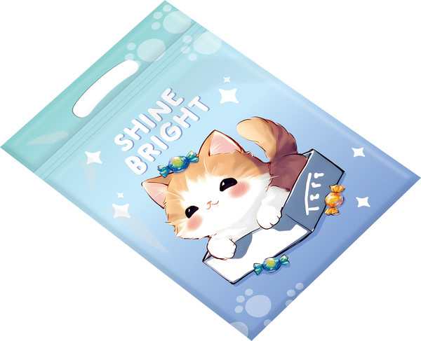 Изображение товара Набор пакетов подарочных Meshu Cute kitten / MS_66871 (35шт)