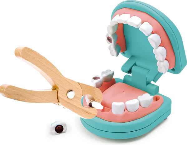 Изображение товара Набор доктора детский Hape Добрый доктор Стоматологическая клиника / E3227_HP