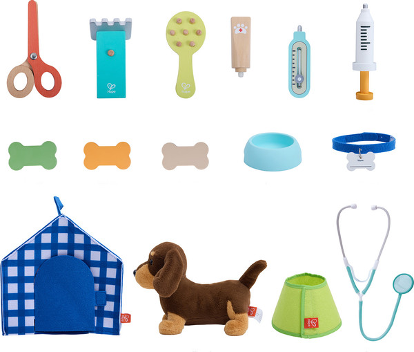 Изображение товара Набор доктора детский Hape Ветеринарная клиника для щенков / E3229_HP