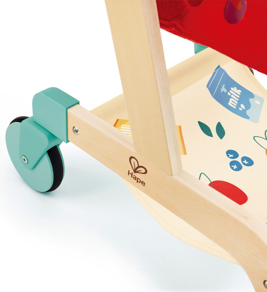 Изображение товара Тележка игрушечная Hape Продукты Тележка и корзина для покупок / E3234_HP