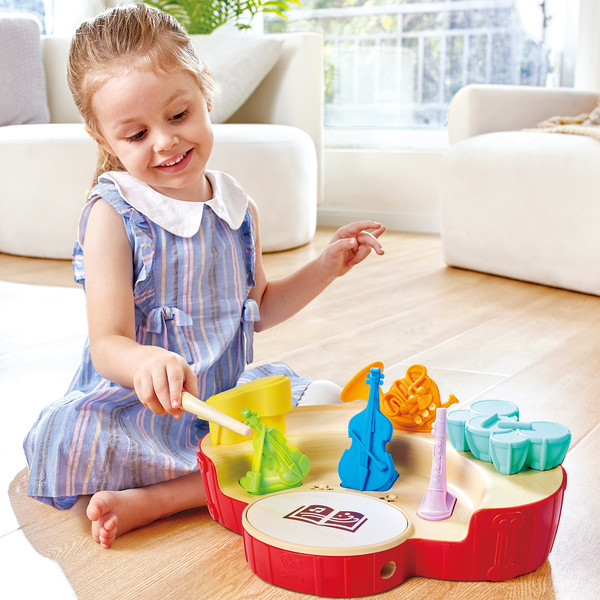 Изображение товара Развивающий игровой набор Hape Мини оркестр маленький Дирижер / E0642_HP