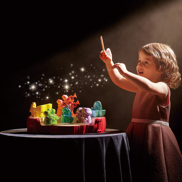 Изображение товара Развивающий игровой набор Hape Мини оркестр маленький Дирижер / E0642_HP