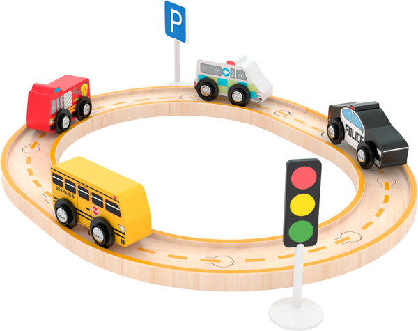 Изображение товара Автотрек Hape J’adore Городские службы Транспорт / 824012_HPJ