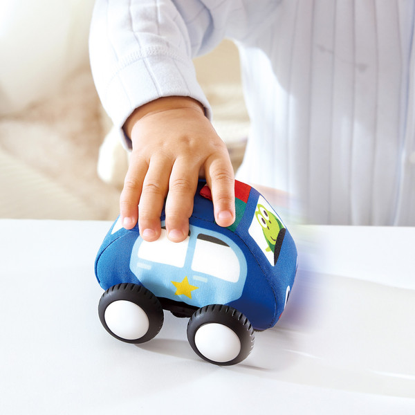 Изображение товара Набор игрушечных автомобилей Hape Навстречу приключениям Плюшевые машинки / E0076_HP