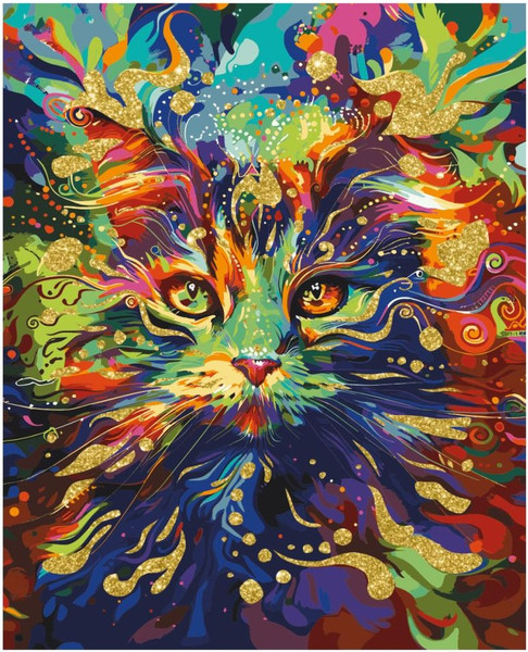 Изображение товара Картина по номерам Три совы Кот-холи / КХг4050_57061