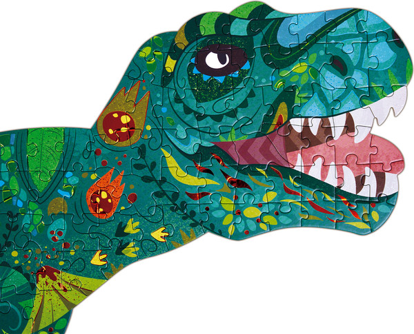 Изображение товара Пазл Hape Животные мира Динозавр / E1667_HP