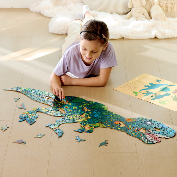 Изображение товара Пазл Hape Животные мира Динозавр / E1667_HP