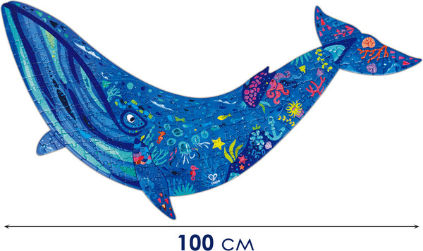 Изображение товара Пазл Hape Водный мир Горбатый кит / E1668_HP