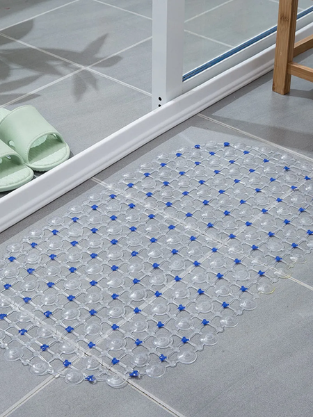 Изображение товара Коврик для ванной ILLU Антискользящий ПВХ 62x34 / xb2440815 (абстракция)