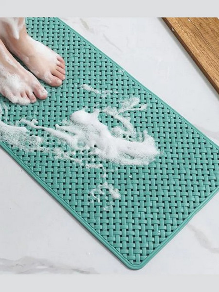 Изображение товара Коврик для ванной ILLU Антискользящий ПВХ 70x38 / xb2440866 (плетенка)
