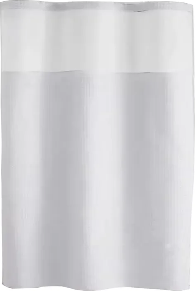 Изображение товара Шторка-занавеска для ванны ILLU 180x180 / LH2431926 (белая вафля)