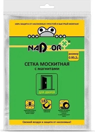 Москитная сетка на дверь Nadzor MSN020MPW (белый) — фото 5