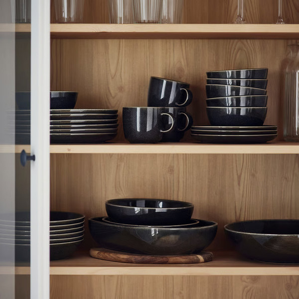 Изображение товара Кружка Ikea Гладелиг 605.970.25 (темно-серый)