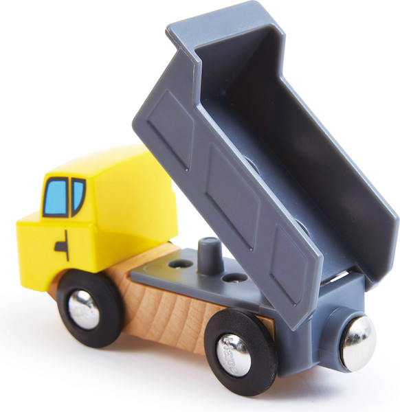 Изображение товара Железная дорога игрушечная Hape Железная дорога Строительный кран / E3878_HP