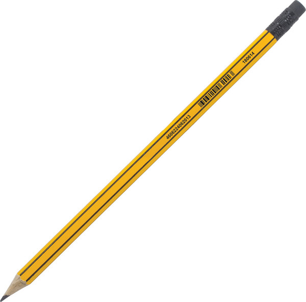 Изображение товара Простой карандаш Brauberg 180614 (желтый/черный)