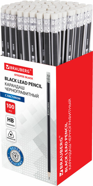Изображение товара Простой карандаш Brauberg Alderida / 180610