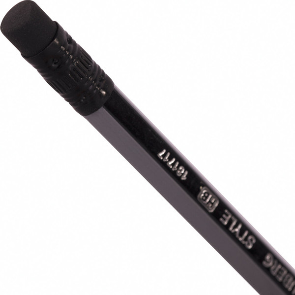 Изображение товара Простой карандаш Brauberg Style / 181717 (черный/серый)