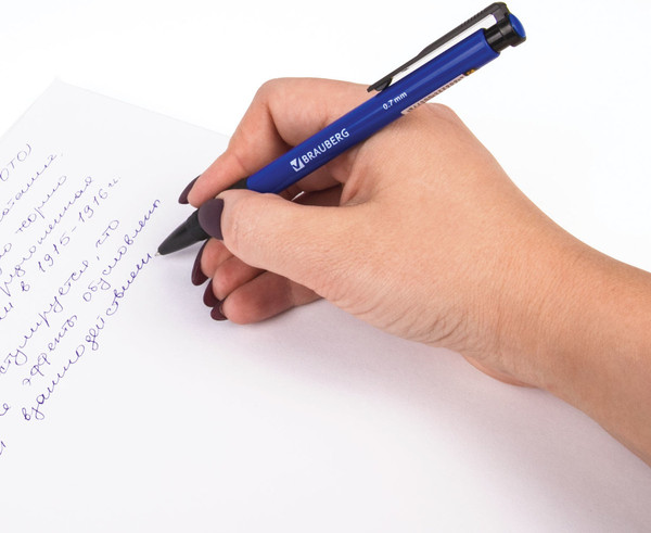 Изображение товара Ручка шариковая Brauberg Explorer / 140581 (синий)