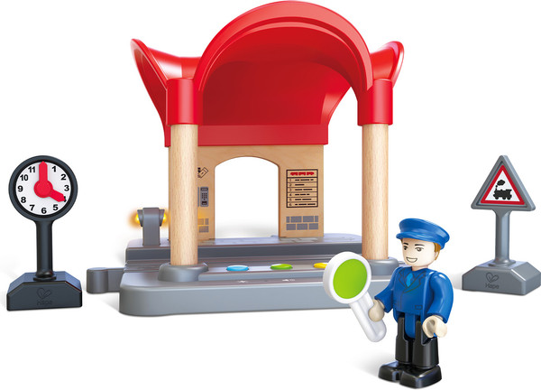 Изображение товара Элемент железной дороги Hape Интерактивная станция / E3884_HP