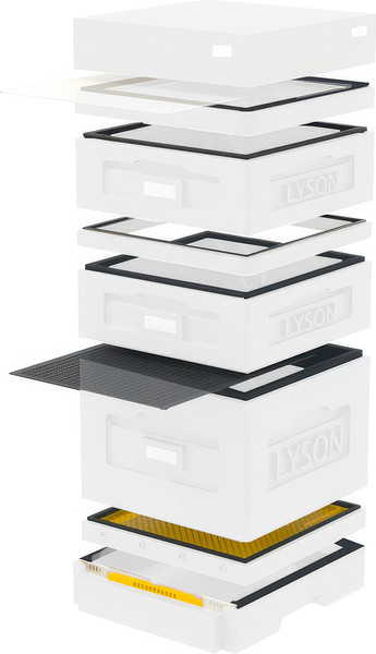 Изображение товара Улей Lyson Дадан На 10 Рамок / WKW10 (неокрашенный)