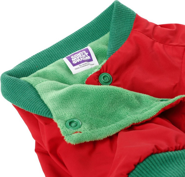 Изображение товара Комбинезон для животных Triol Союзмультфильм Пропеллер / 12251279 (M, красный/зеленый)