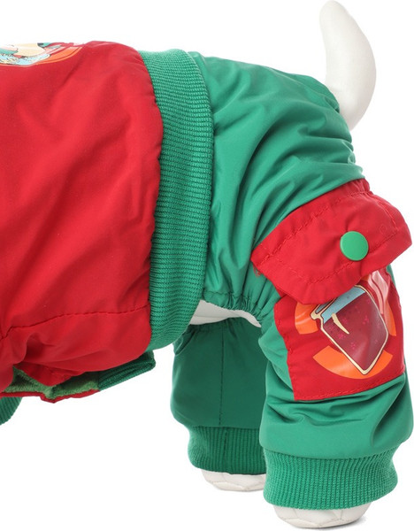 Изображение товара Комбинезон для животных Triol Союзмультфильм Пропеллер / 12251279 (M, красный/зеленый)