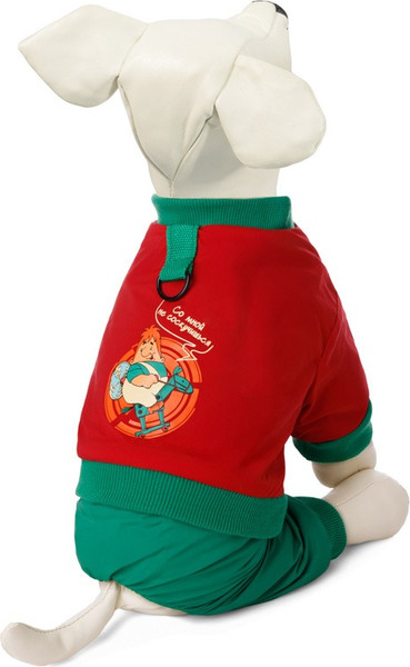 Изображение товара Комбинезон для животных Triol Союзмультфильм Пропеллер / 12251279 (M, красный/зеленый)