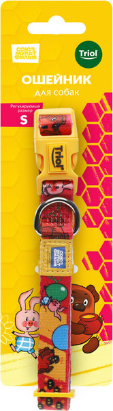 Изображение товара Ошейник Triol Союзмультфильм Большой секрет / 11261059 (S, красный/желтый)