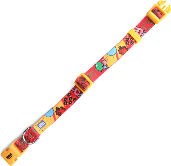 Изображение товара Ошейник Triol Союзмультфильм Большой секрет / 11261059 (S, красный/желтый)