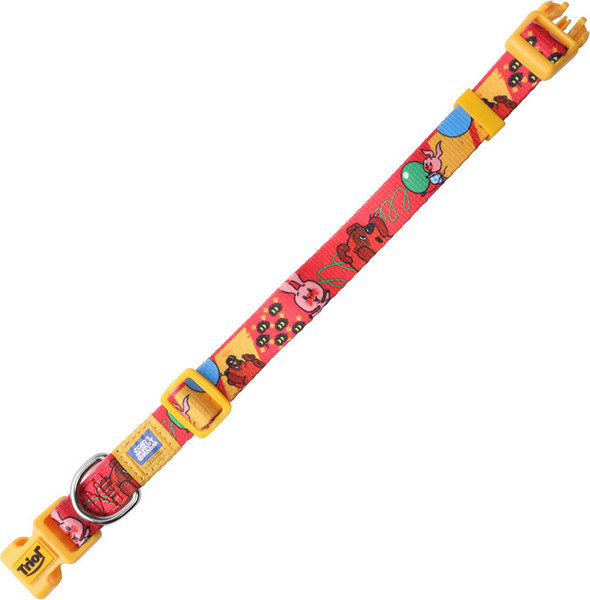 Изображение товара Ошейник Triol Союзмультфильм Большой секрет / 11261060 (М, красный/желтый)