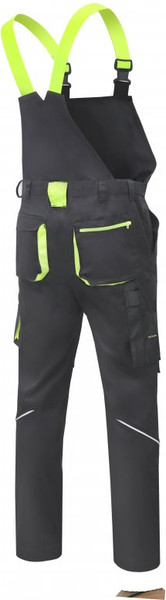 Изображение товара Полукомбинезон рабочий Hoegert Reetz HT5K824-M (р.50, черный)