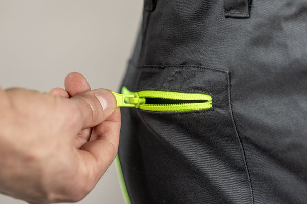 Изображение товара Полукомбинезон рабочий Hoegert Reetz HT5K824-M (р.50, черный)