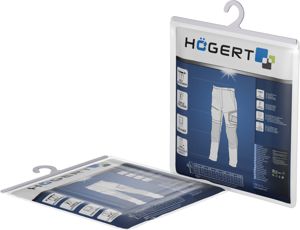 Изображение товара Брюки рабочие Hoegert Reetz HT5K825-2XL (р.56, черный)