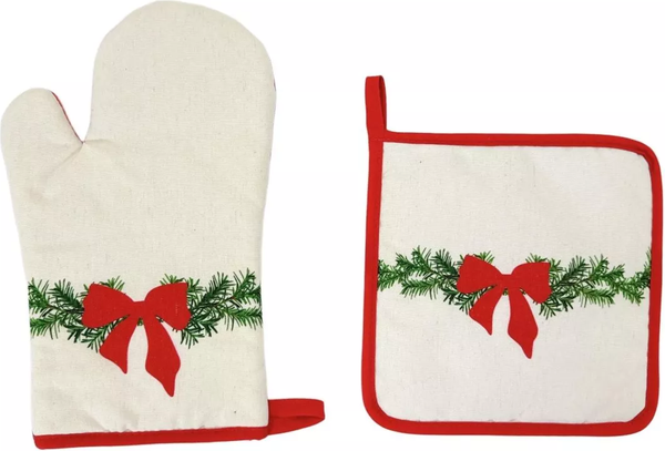 Изображение товара Набор прихваток Arya Fiesta / 8680943258830 (белый)