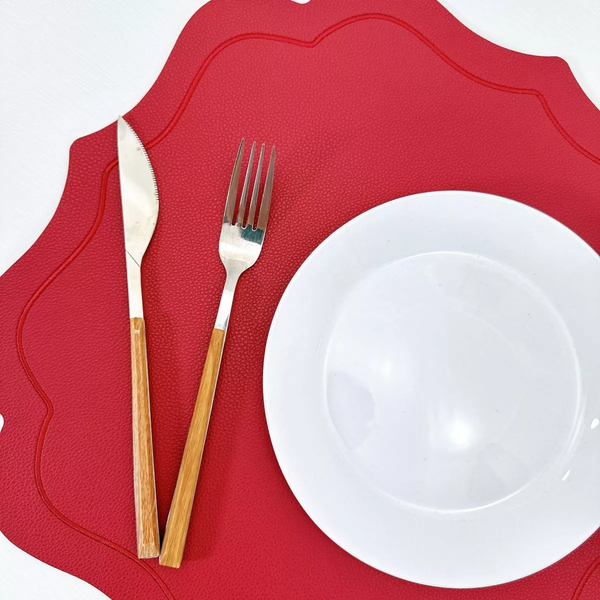 Изображение товара Набор плейсматов Arya Rubin / 8680943258922 (красный)