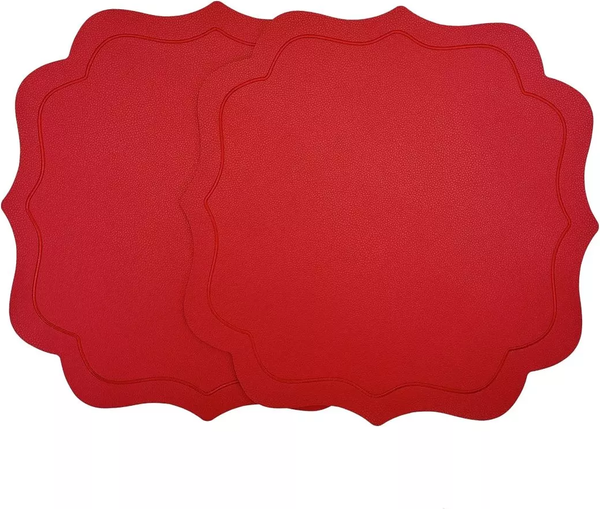 Изображение товара Набор плейсматов Arya Rubin / 8680943258922 (красный)