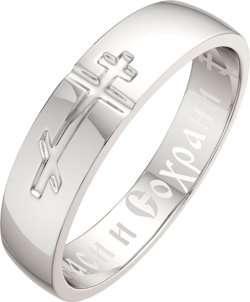 Изображение товара Комплект ювелирных украшений из серебра ZORKA Венчальный (0430009.2.REL, 0200049.REL р.18)