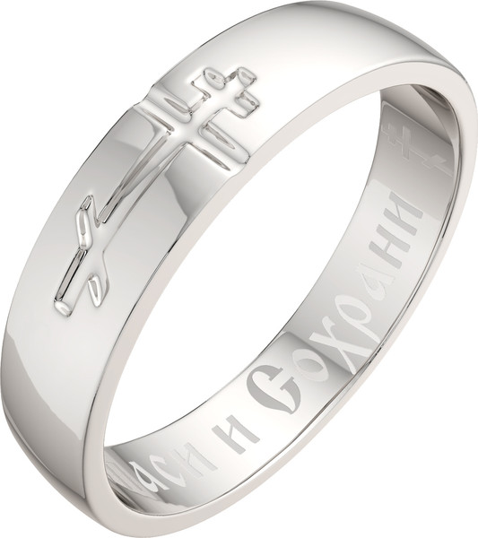 Изображение товара Комплект ювелирных украшений из серебра ZORKA Венчальный (0430009.2.REL, 0200049.REL р.18)