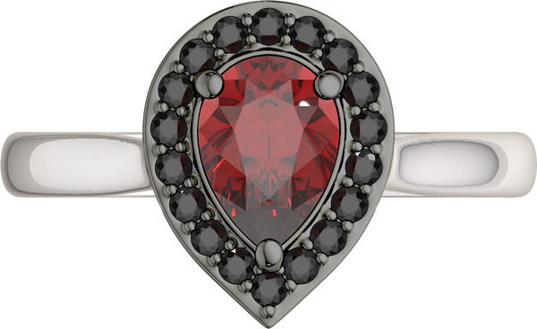 Изображение товара Комплект ювелирных украшений из серебра ZORKA Серьги 0310336, кольцо 02S5049 р.17