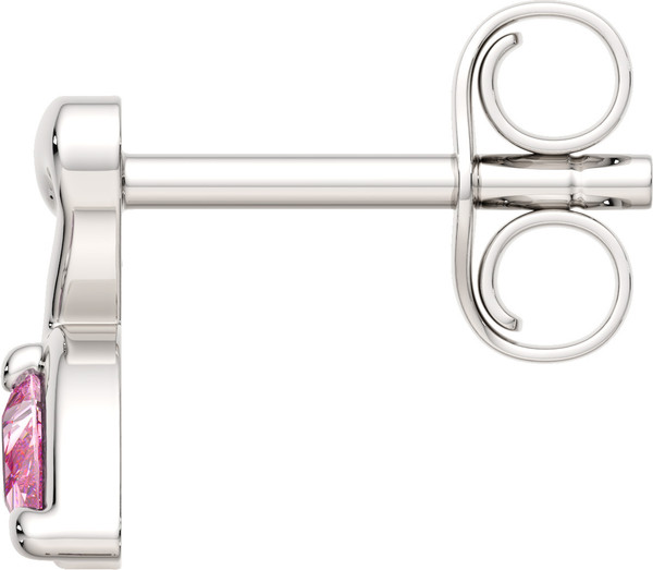 Изображение товара Комплект ювелирных украшений из серебра ZORKA Фламинго (серьги 03101316, подвеска 0440396)