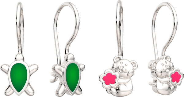 Изображение товара Комплект ювелирных украшений из серебра ZORKA 0300497, 0300437.ZZ